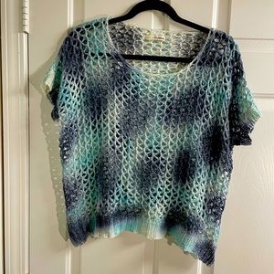 Stylebook Open Weave Fisherman’s Style Light-weight Sweater